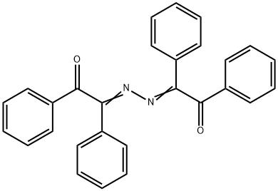 1,2-비스(1,2-디페닐-2-옥소에틸리덴)히드라진 구조식 이미지