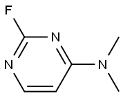 4-Pyrimidinamine, 2-fluoro-N,N-dimethyl- (9CI) Structure