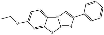 7-ETHOXY-2-페닐이미다조[2,1-B]벤조티아졸 구조식 이미지