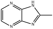 1H-IMIDAZO[4,5-B]PYRAZINE, 2-METHYL- Structure