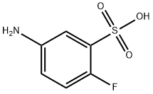 5-Amino-2-Fluoro Benzene Sulfonic Acid 구조식 이미지