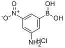 (3-AMINO-5-NITROPHENYL)BORONIC ACID HCL SALT Structure