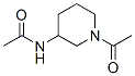 아세트아미드,N-(1-아세틸-3-피페리디닐)- 구조식 이미지