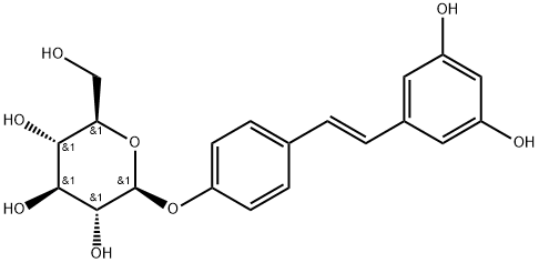 38963-95-0 TRANS-RESVERATROL 4'-O-BETA-D-GLUCURONIDE