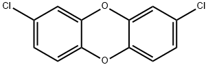 2,8-dichlorodibenzo-4-dioxin Structure