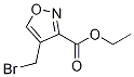 ethyl 4-(broMoMethyl)isoxazole-3-carboxylate 구조식 이미지