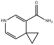 6-Azaspiro[2.5]octa-4,7-diene-4-carboxamide(9CI) Structure