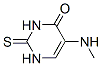 4(1H)-Pyrimidinone, 2,3-dihydro-5-(methylamino)-2-thioxo- (9CI) 구조식 이미지