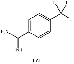 4-TRIFLUOROMETHYL-BENZAMIDINE HCL Structure