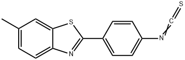 2-(4-ISOTHIOCYANATO-PHENYL)-6-METHYL-BENZOTHIAZOLE Structure