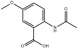 2-(acetylamino)-5-methoxybenzoic acid Structure