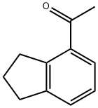 1-INDAN-4-YL-ETHANONE 구조식 이미지