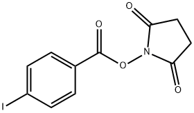 N-succinimidyl 4-iodobenzoate Structure