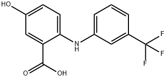 5-hydroxyflufenamic acid Structure