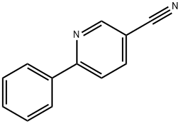 6-PHENYLNICOTINONITRILE 97+%3-CYANO-6-PHENYLPIRIDINE Structure