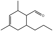 2,4-dimethyl-6-propylcyclohex-3-ene-1-carbaldehyde Structure