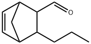 3-PROPYLBICYCLO(2.2.1)HEPT-5-ENE-2-CARBALDEHYDE 구조식 이미지