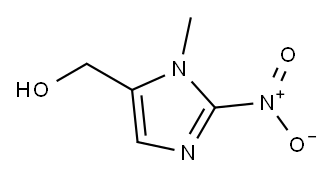 (3-METHYL-2-NITRO-3H-IMIDAZOL-4-YL)-METHANOL Structure