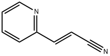 2-Propenenitrile,3-(2-pyridinyl)-,(2E)-(9CI) 구조식 이미지