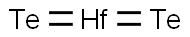 HAFNIUM TELLURIDE Structure