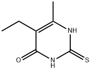 5-Ethyl-2-mercapto-6-methylpyrimidin-4(3H)-one 구조식 이미지