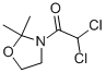 Oxazolidine, 3-(dichloroacetyl)-2,2-dimethyl- (9CI) Structure