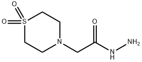 2-(1,1-Dioxo-1lambda6,4-thiazinan-4-yl)acetohydrazide Structure