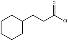 3-Cyclohexylpropionyl chloride 구조식 이미지