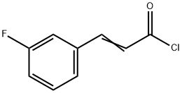 3-(3-FLUOROPHENYL)-2-PROPENOYLCHLORIDE Structure