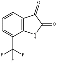 7-(Trifluoromethyl)indoline-2,3-dione 구조식 이미지
