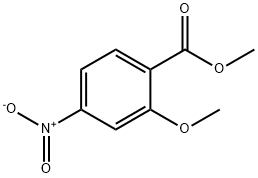 메틸2-메톡시-4-니트로벤조에이트 구조식 이미지