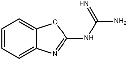 N-BENZOOXAZOL-2-YL-구아니딘 구조식 이미지