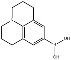 Boronic acid, (2,3,6,7-tetrahydro-1H,5H-benzo[ij]quinolizin-9-yl)- (9CI) 구조식 이미지