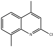 2-CHLORO-4,8-DIMETHYLQUINOLINE Structure