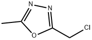 2-(CHLOROMETHYL)-5-METHYL-1,3,4-OXADIAZOLE 구조식 이미지