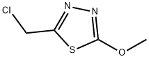 2-(Chloromethyl)-5-methoxy-1,3,4-thiadiazole Structure