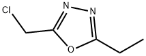 2-(CHLOROMETHYL)-5-ETHYL-1,3,4-OXADIAZOLE 구조식 이미지