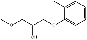 1-메톡시-3-(2-메틸페녹시)-2-프로판올 구조식 이미지