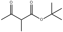 TERT-BUTYL 2-METHYL-3-OXOBUTANOATE Structure