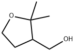 (2,2-Dimethyltetrahydrofuran-3-yl)methanol Structure