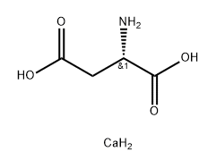 Calcium dihydrogen di-L-aspartate Structure