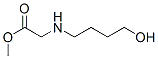 Glycine, N-(4-hydroxybutyl)-, methyl ester (9CI) Structure