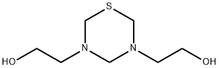 1,3,5-Thiadiazine-3,5-diethanol Structure