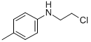N-(2-CHLOROETHYL)-4-METHYLANILINE Structure