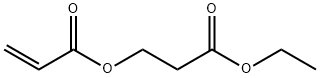 3-에톡시-3-옥소프로필아크릴레이트 구조식 이미지