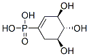 Phosphonic acid, [(3R,4R,5S)-3,4,5-trihydroxy-1-cyclohexen-1-yl]- (9CI) Structure