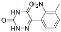 1,2,4-Triazine-3,5(2H,4H)-dione, 6-(2-amino-3-methylphenyl)- (9CI) Structure