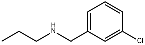 N-(3-chlorobenzyl)-N-propylamine Structure
