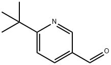 6-tert-부틸-3-포르밀피리딘 구조식 이미지