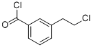 Benzoyl chloride, 3-(2-chloroethyl)- (9CI) Structure